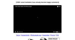 Desktop Screenshot of 1clickvideoranker.com